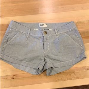 American Eagle Seersucker Shorts